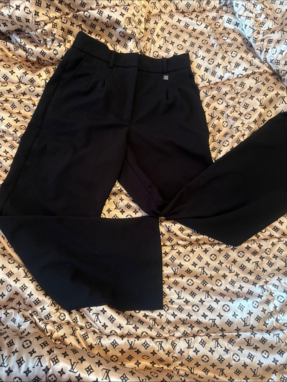 Next Black Women's Wide-Leg Trousers size XS